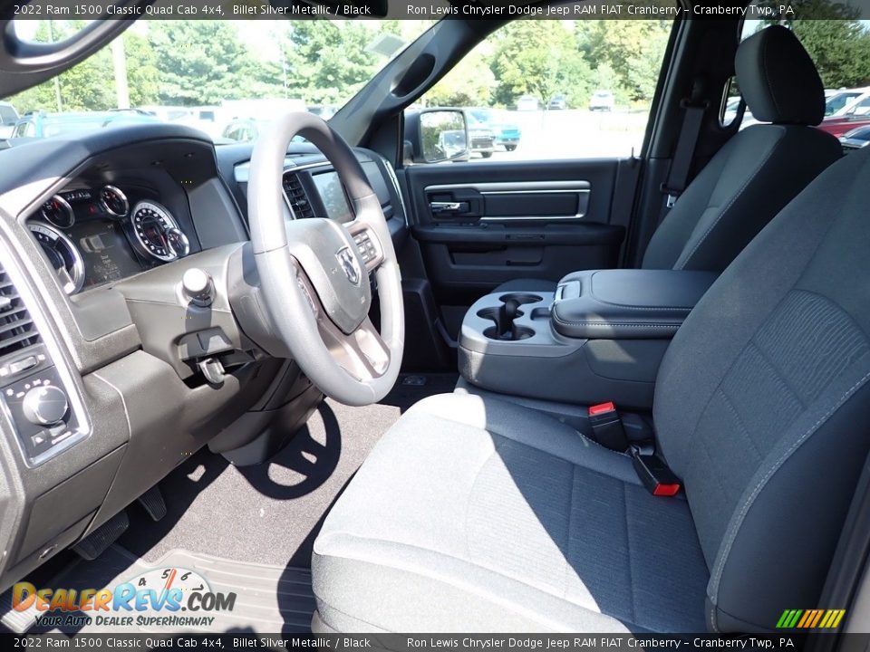 2022 Ram 1500 Classic Quad Cab 4x4 Billet Silver Metallic / Black Photo #15