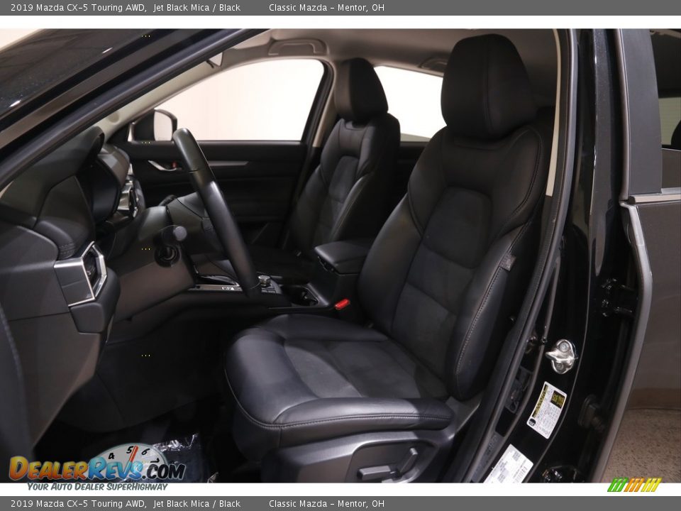 2019 Mazda CX-5 Touring AWD Jet Black Mica / Black Photo #5