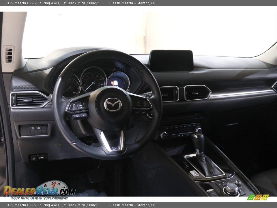 2019 Mazda CX-5 Touring AWD Jet Black Mica / Black Photo #6