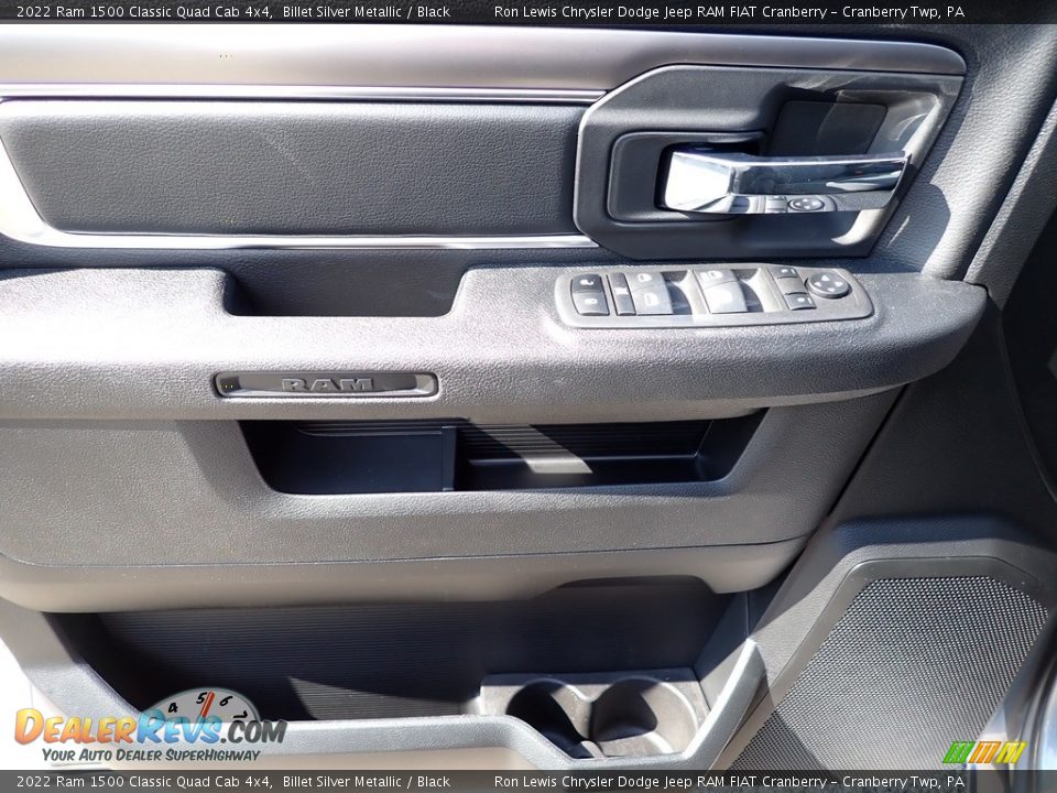 2022 Ram 1500 Classic Quad Cab 4x4 Billet Silver Metallic / Black Photo #16