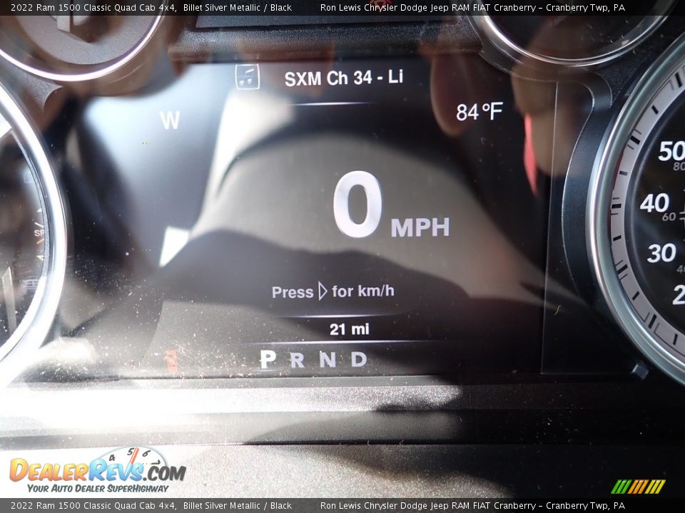 2022 Ram 1500 Classic Quad Cab 4x4 Billet Silver Metallic / Black Photo #17