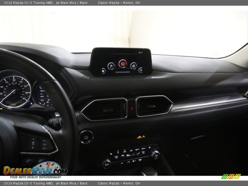 2019 Mazda CX-5 Touring AWD Jet Black Mica / Black Photo #9