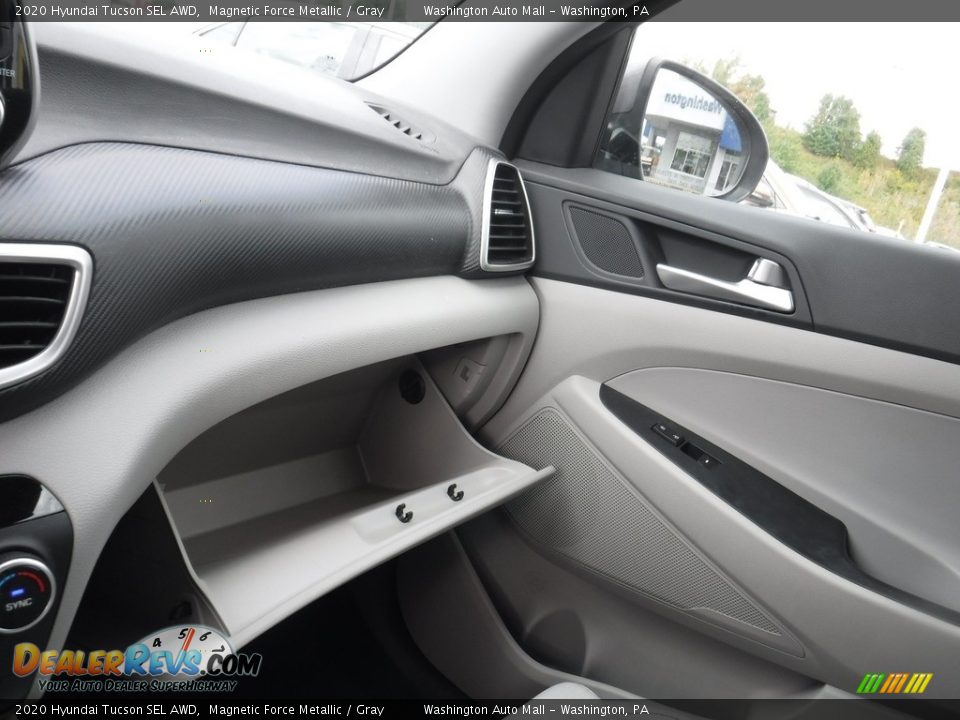 2020 Hyundai Tucson SEL AWD Magnetic Force Metallic / Gray Photo #22