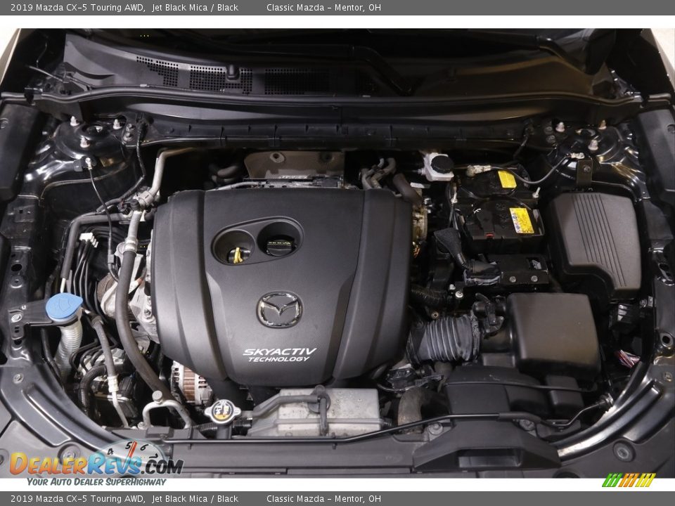 2019 Mazda CX-5 Touring AWD Jet Black Mica / Black Photo #19