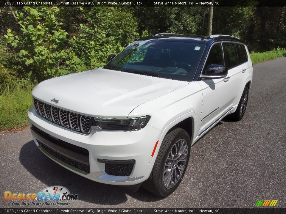 2023 Jeep Grand Cherokee L Summit Reserve 4WD Bright White / Global Black Photo #2