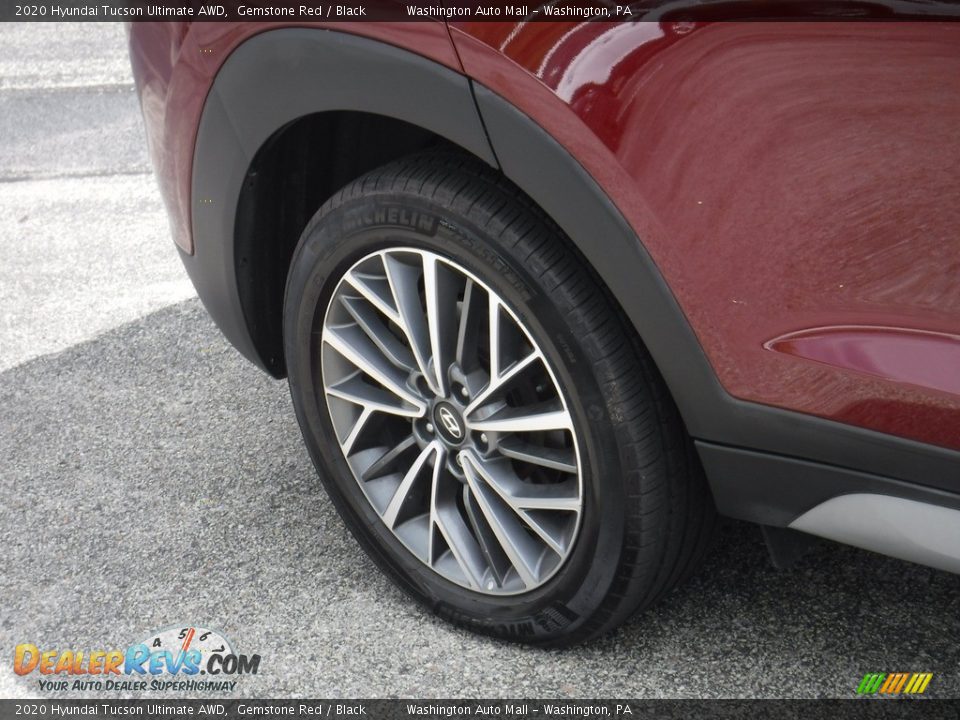 2020 Hyundai Tucson Ultimate AWD Gemstone Red / Black Photo #4
