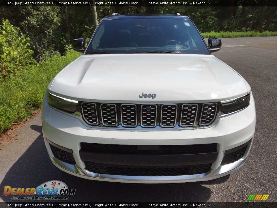 2023 Jeep Grand Cherokee L Summit Reserve 4WD Bright White / Global Black Photo #3
