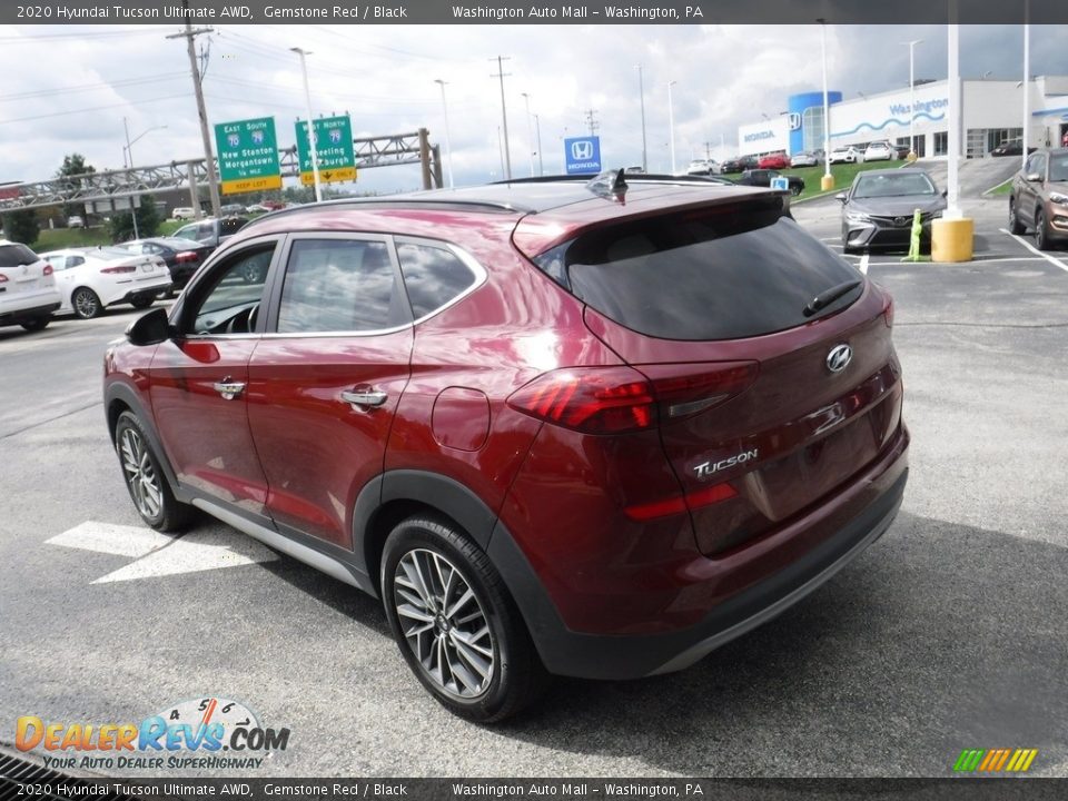 2020 Hyundai Tucson Ultimate AWD Gemstone Red / Black Photo #8