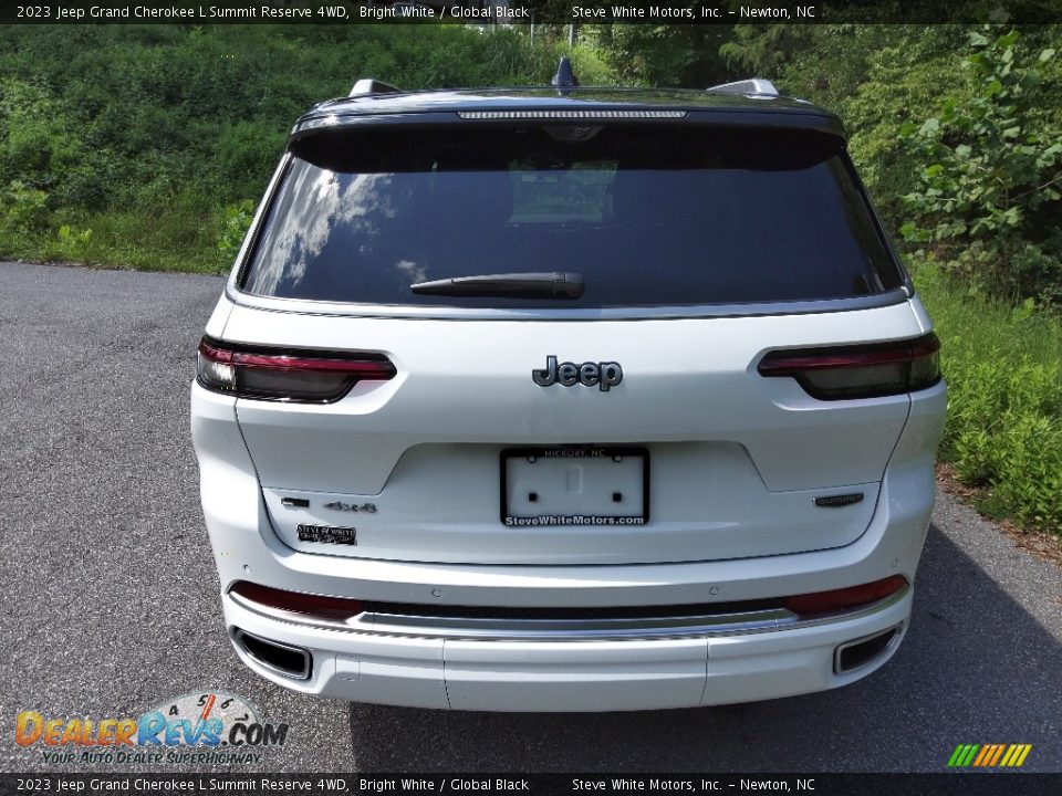 2023 Jeep Grand Cherokee L Summit Reserve 4WD Bright White / Global Black Photo #7