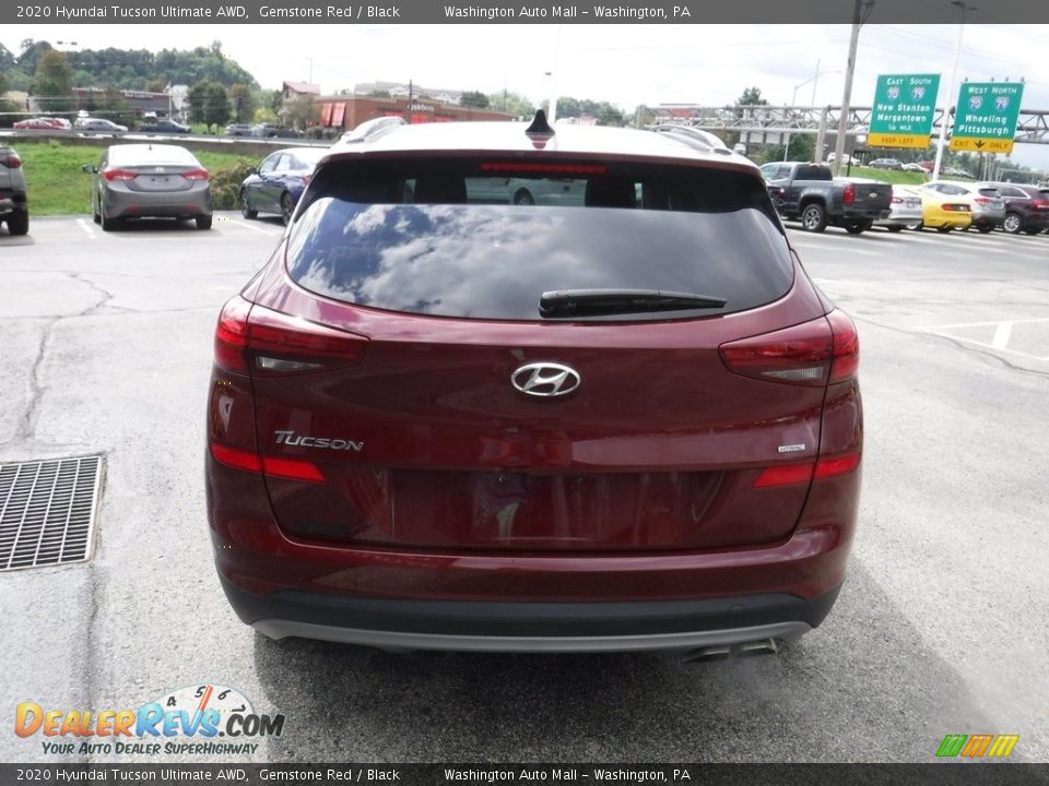 2020 Hyundai Tucson Ultimate AWD Gemstone Red / Black Photo #9