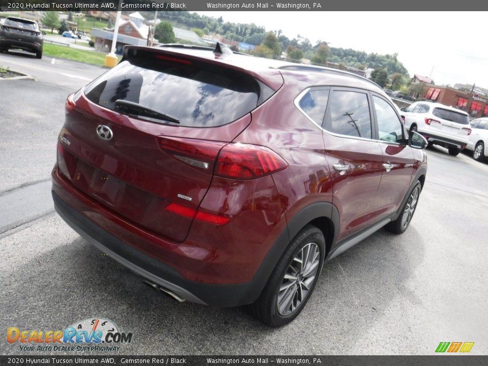 2020 Hyundai Tucson Ultimate AWD Gemstone Red / Black Photo #10