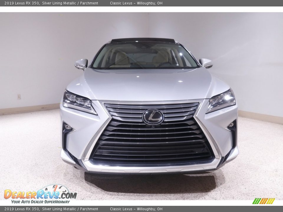 2019 Lexus RX 350 Silver Lining Metallic / Parchment Photo #2