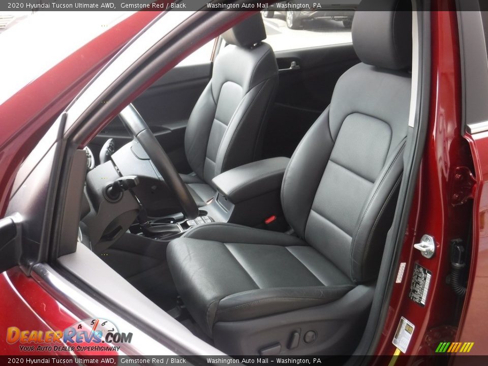 2020 Hyundai Tucson Ultimate AWD Gemstone Red / Black Photo #16