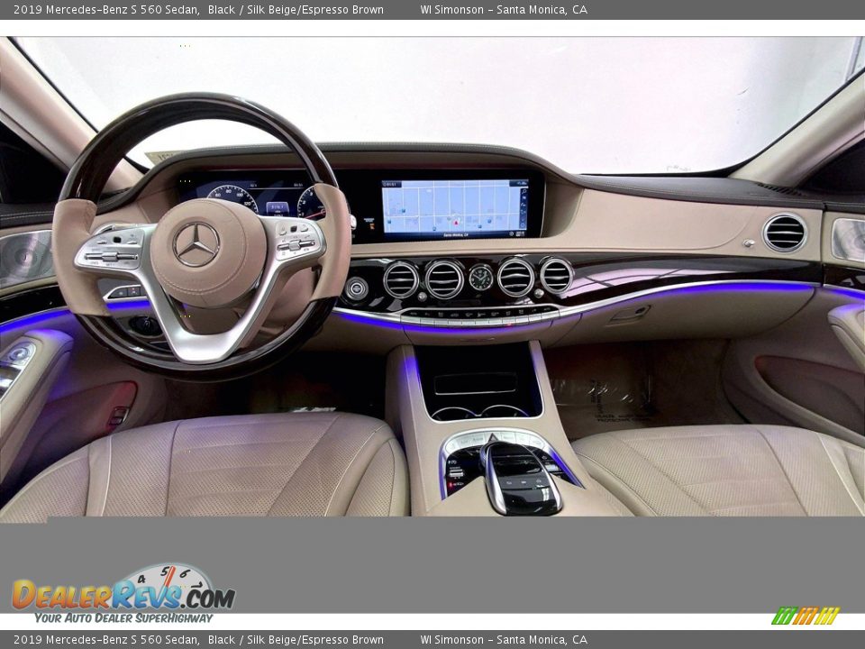 Dashboard of 2019 Mercedes-Benz S 560 Sedan Photo #15