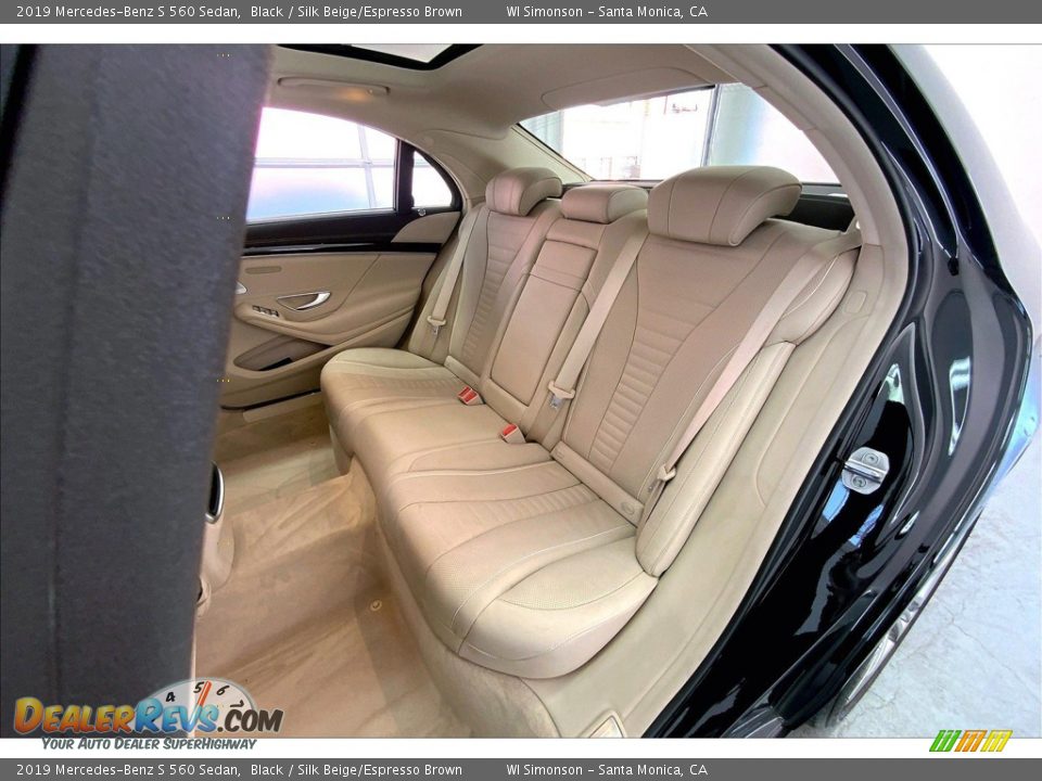 Rear Seat of 2019 Mercedes-Benz S 560 Sedan Photo #20