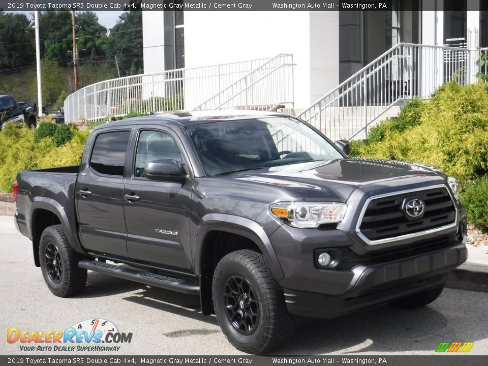 2019 Toyota Tacoma SR5 Double Cab 4x4 Magnetic Gray Metallic / Cement Gray Photo #1