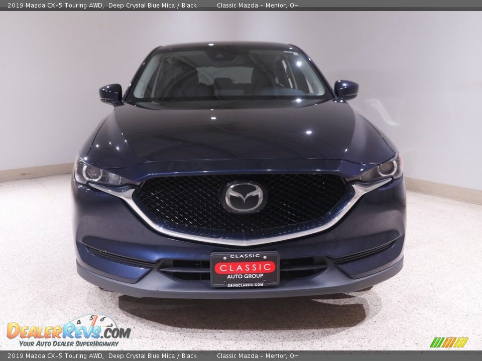 2019 Mazda CX-5 Touring AWD Deep Crystal Blue Mica / Black Photo #2