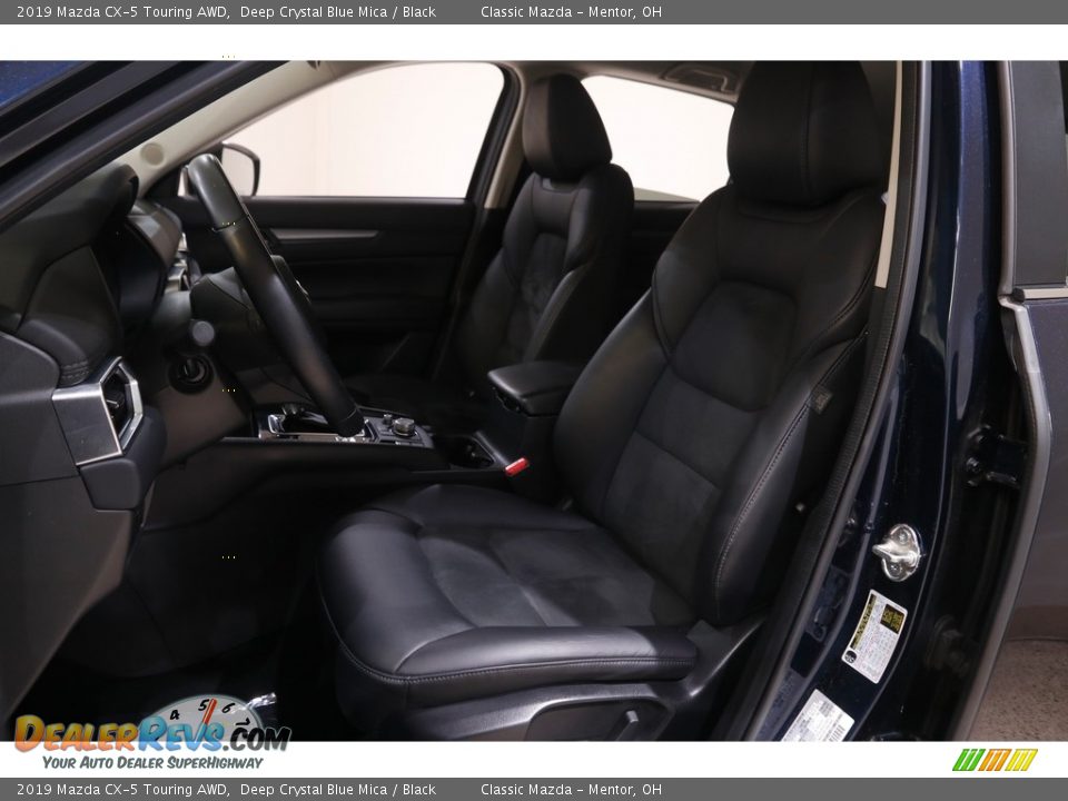 2019 Mazda CX-5 Touring AWD Deep Crystal Blue Mica / Black Photo #5