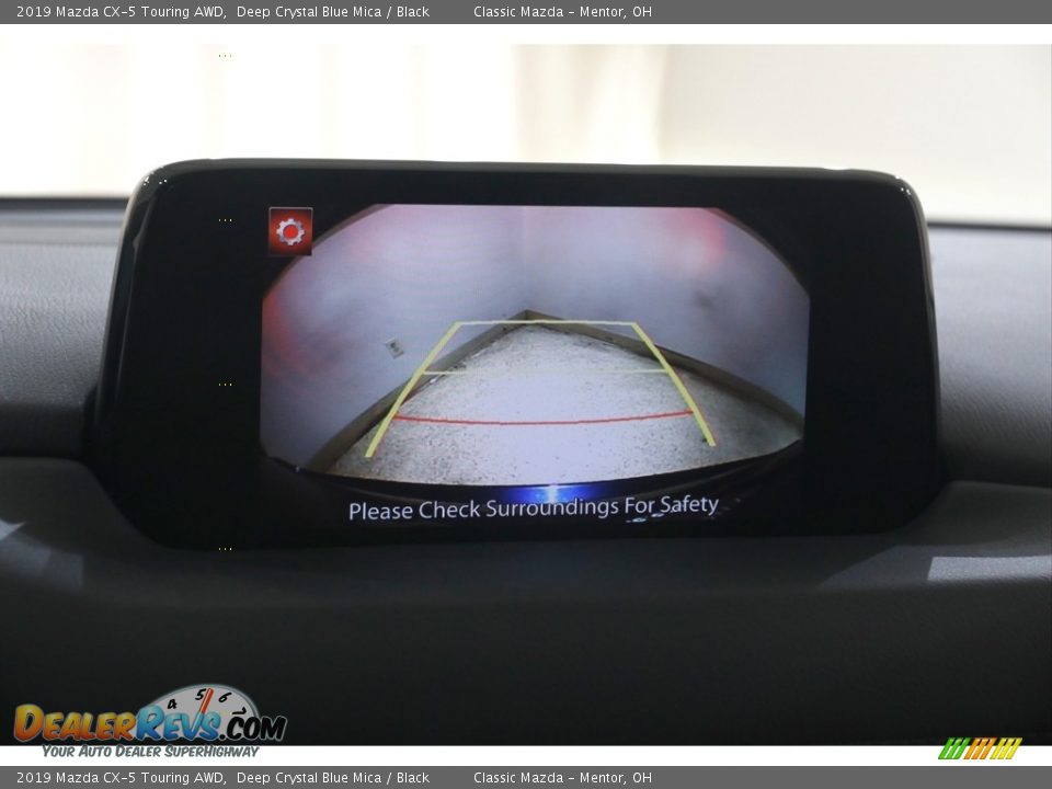 2019 Mazda CX-5 Touring AWD Deep Crystal Blue Mica / Black Photo #12