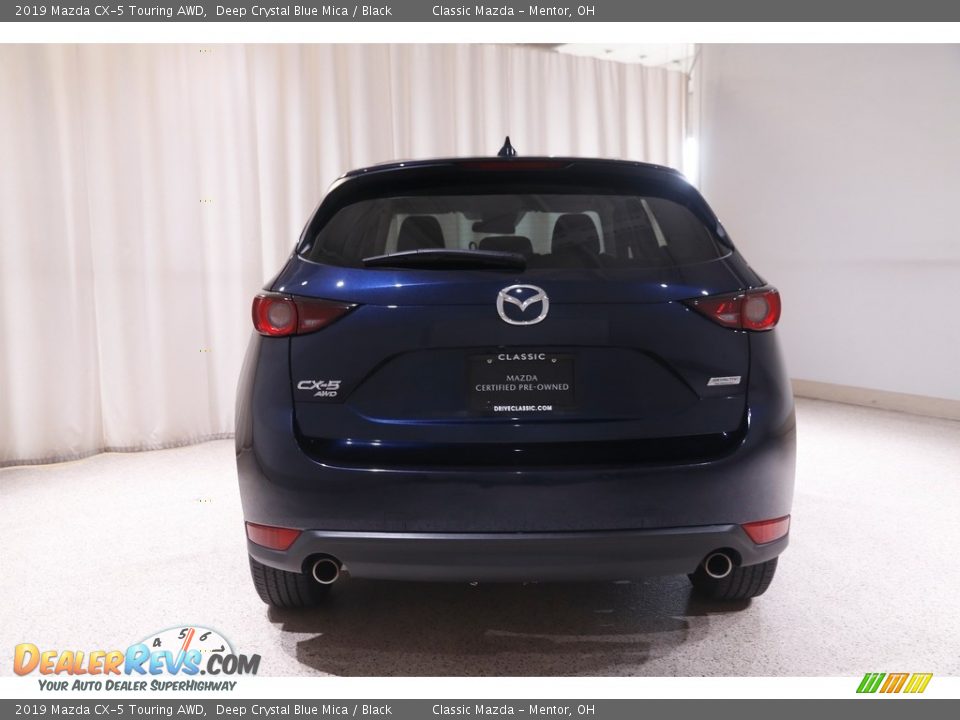 2019 Mazda CX-5 Touring AWD Deep Crystal Blue Mica / Black Photo #18