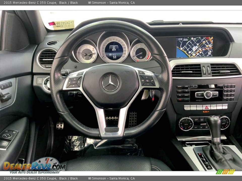 Dashboard of 2015 Mercedes-Benz C 350 Coupe Photo #4