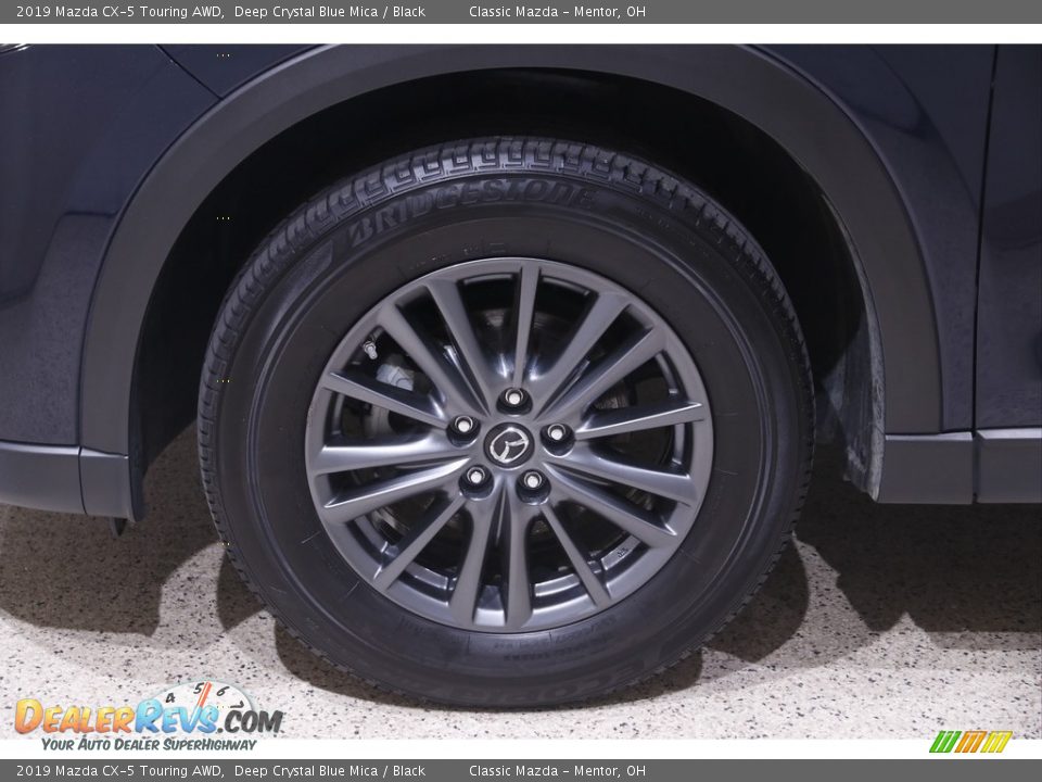 2019 Mazda CX-5 Touring AWD Deep Crystal Blue Mica / Black Photo #20