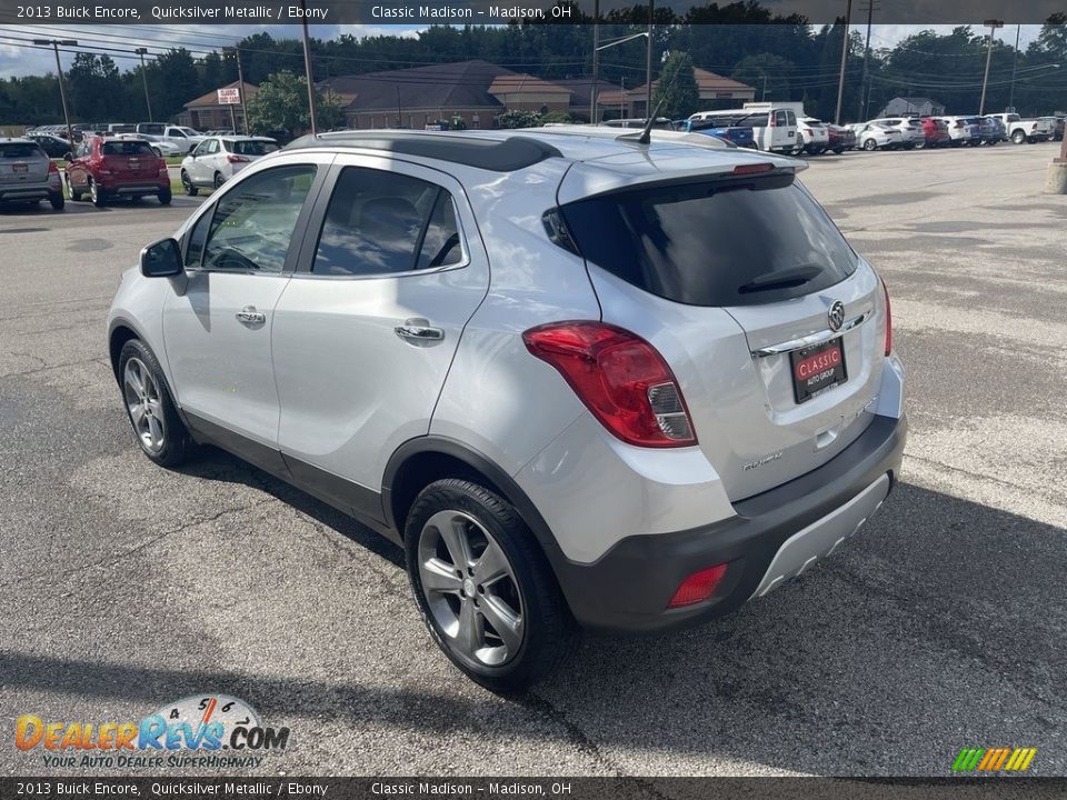 2013 Buick Encore Quicksilver Metallic / Ebony Photo #2