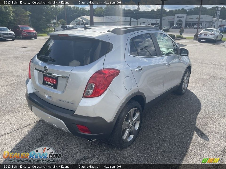 2013 Buick Encore Quicksilver Metallic / Ebony Photo #3