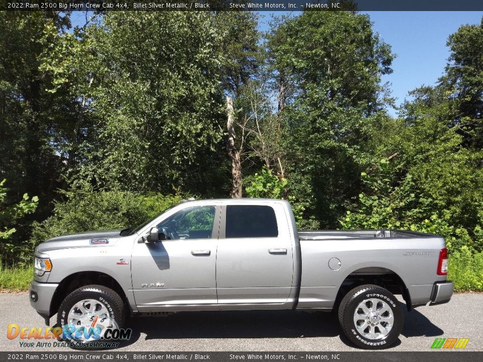 2022 Ram 2500 Big Horn Crew Cab 4x4 Billet Silver Metallic / Black Photo #1