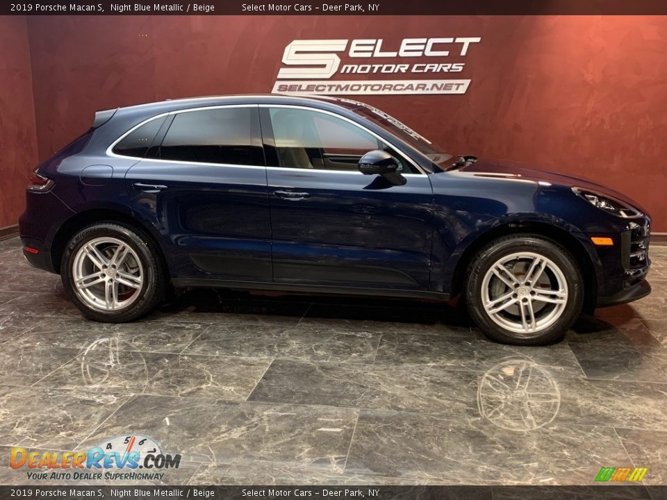 Night Blue Metallic 2019 Porsche Macan S Photo #4