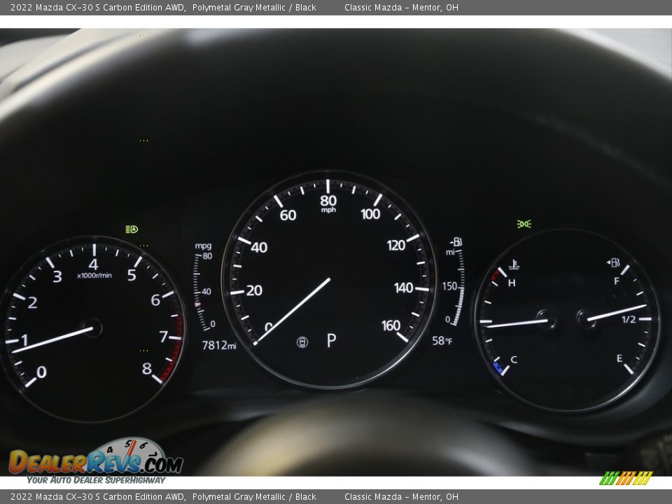 2022 Mazda CX-30 S Carbon Edition AWD Polymetal Gray Metallic / Black Photo #8