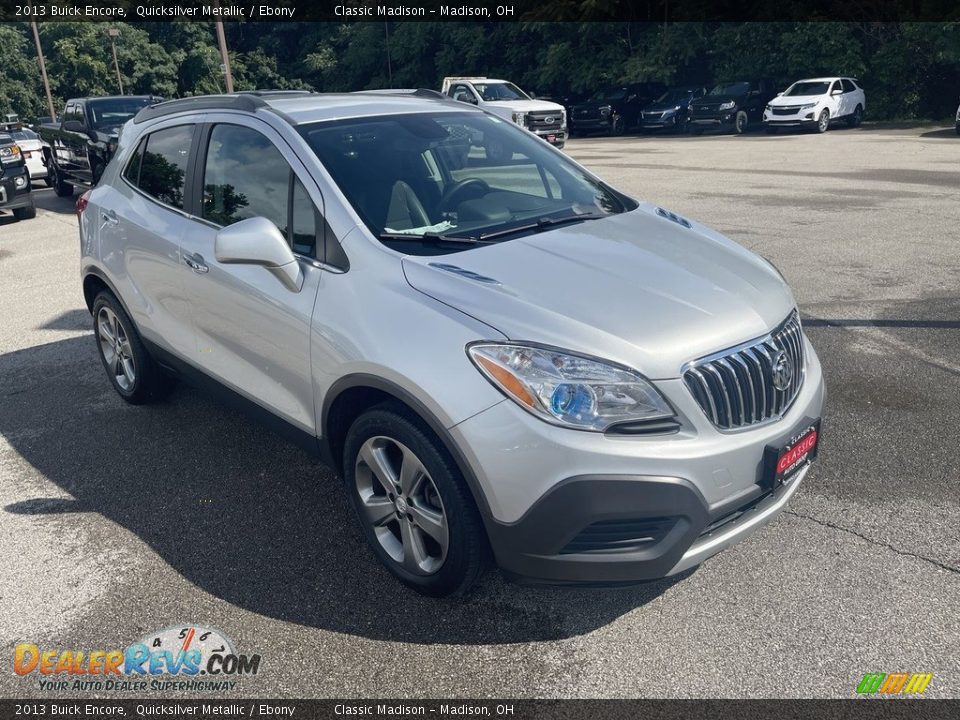 2013 Buick Encore Quicksilver Metallic / Ebony Photo #4