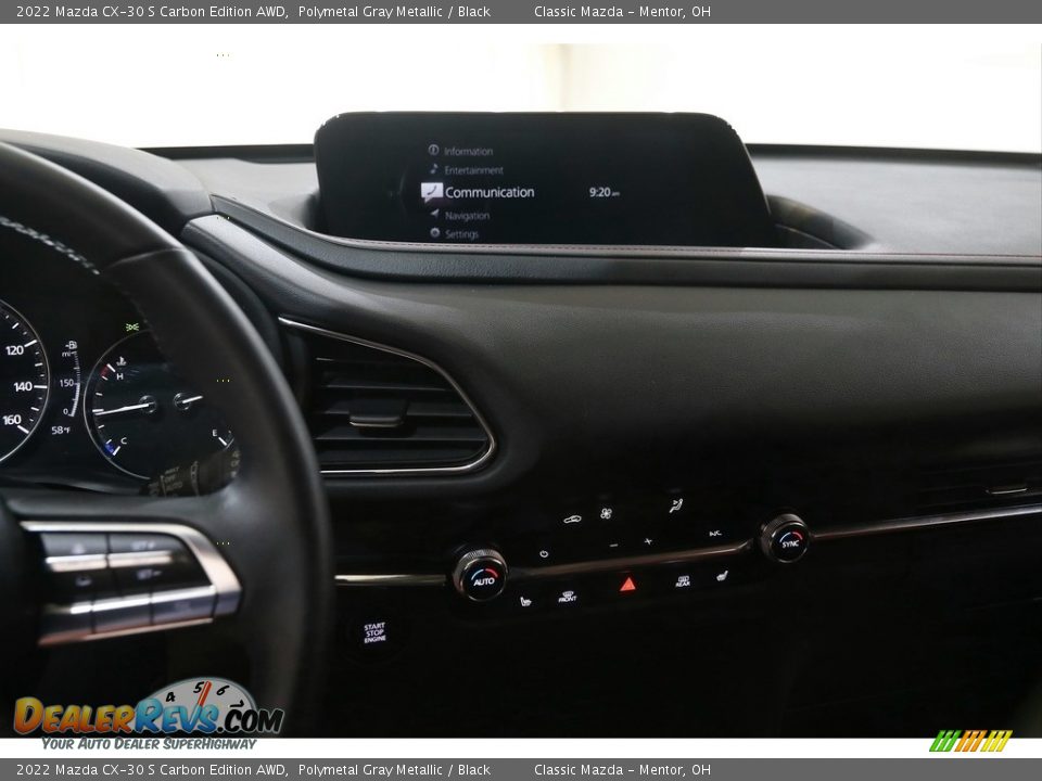 2022 Mazda CX-30 S Carbon Edition AWD Polymetal Gray Metallic / Black Photo #9
