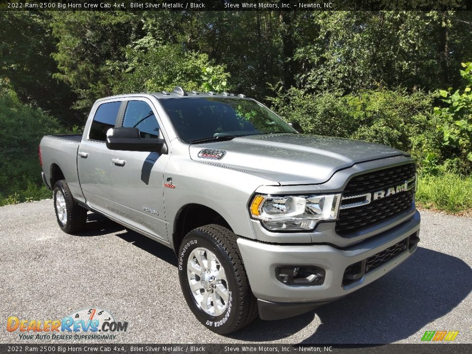 2022 Ram 2500 Big Horn Crew Cab 4x4 Billet Silver Metallic / Black Photo #4