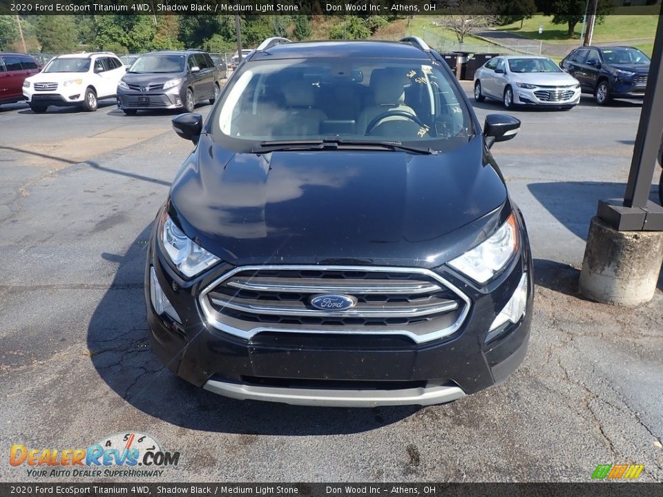 2020 Ford EcoSport Titanium 4WD Shadow Black / Medium Light Stone Photo #3