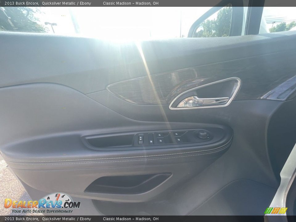 2013 Buick Encore Quicksilver Metallic / Ebony Photo #8