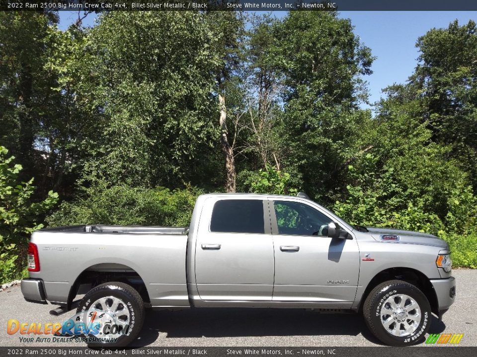 2022 Ram 2500 Big Horn Crew Cab 4x4 Billet Silver Metallic / Black Photo #5