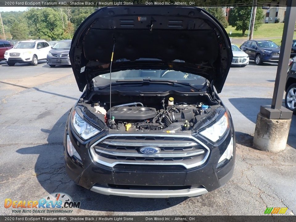 2020 Ford EcoSport Titanium 4WD Shadow Black / Medium Light Stone Photo #4