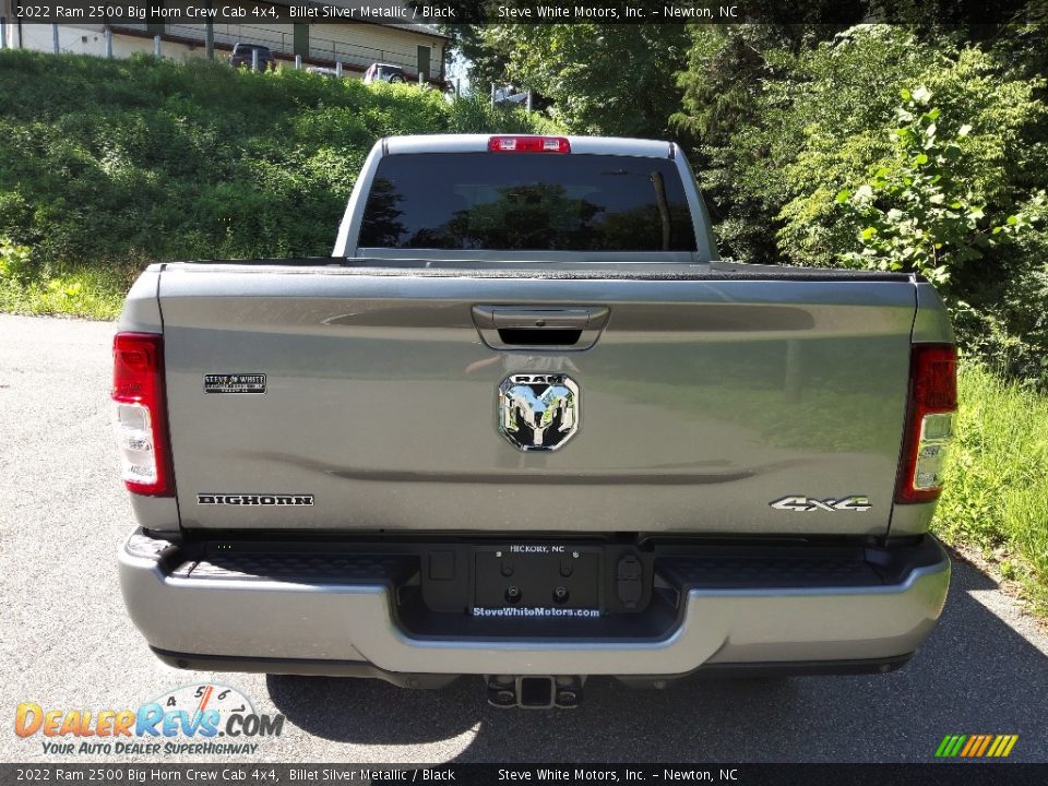 2022 Ram 2500 Big Horn Crew Cab 4x4 Billet Silver Metallic / Black Photo #7