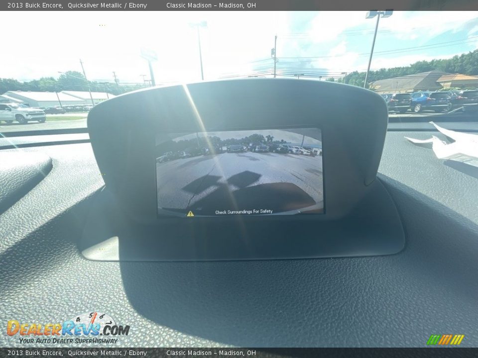 2013 Buick Encore Quicksilver Metallic / Ebony Photo #12