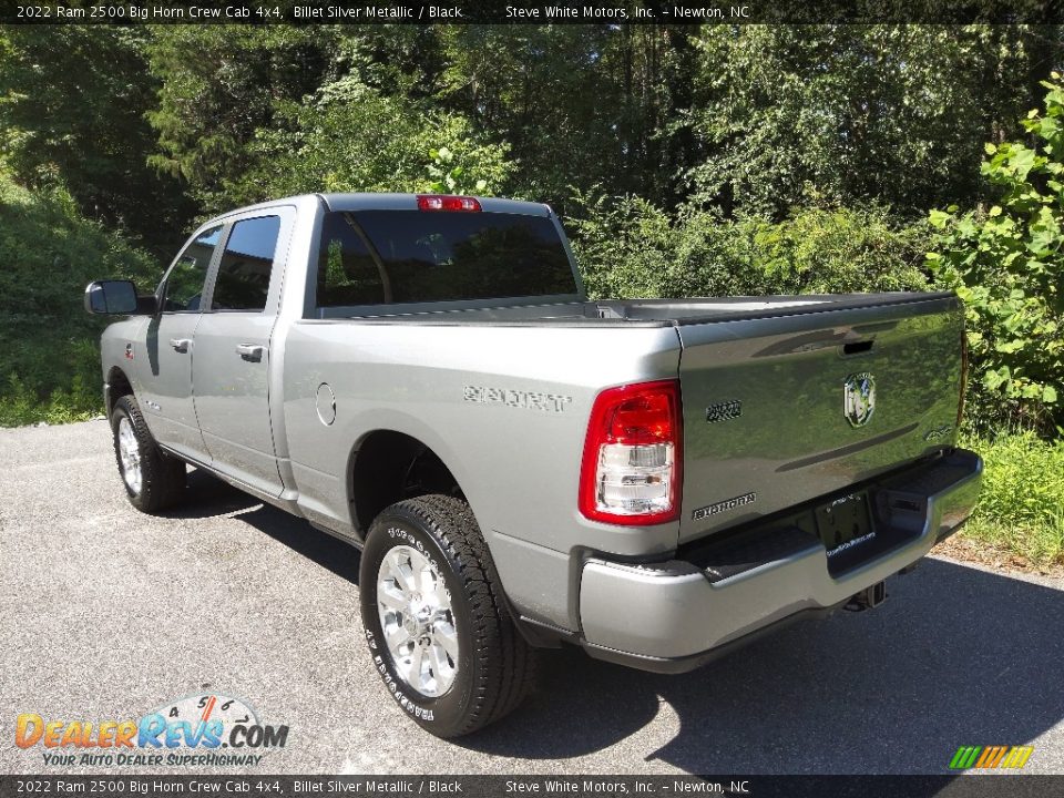 2022 Ram 2500 Big Horn Crew Cab 4x4 Billet Silver Metallic / Black Photo #9