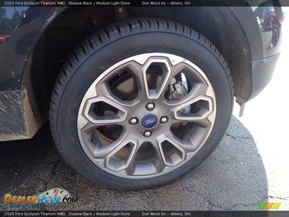 2020 Ford EcoSport Titanium 4WD Shadow Black / Medium Light Stone Photo #13