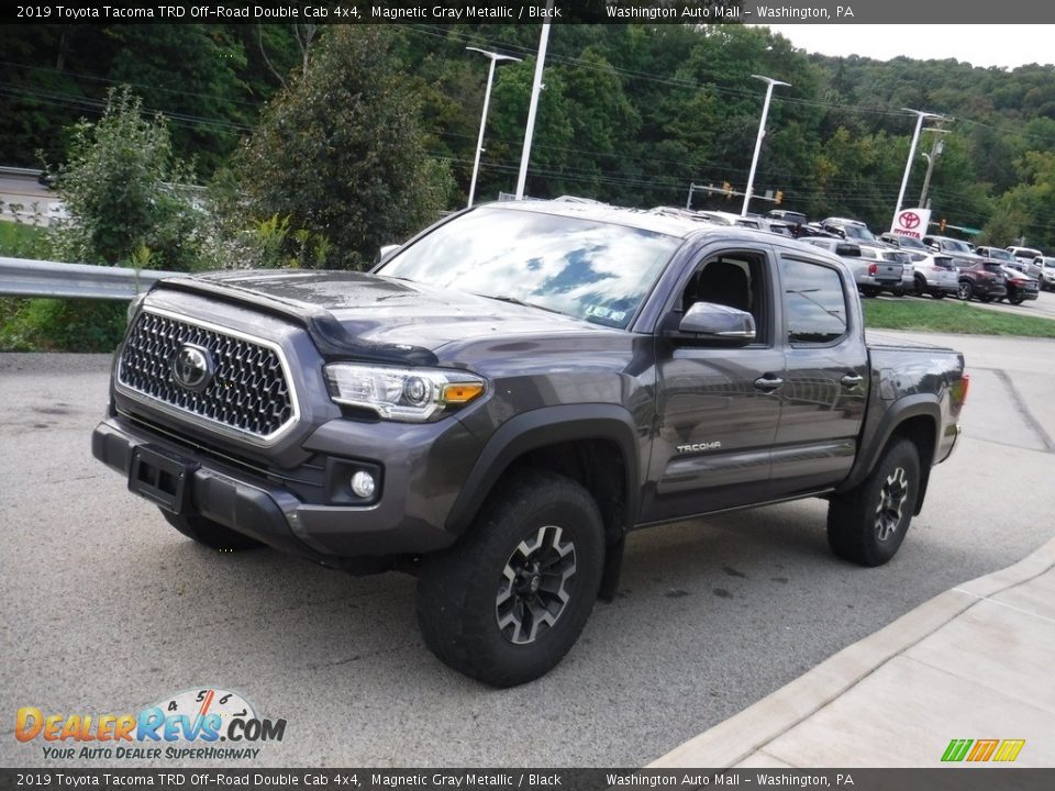 2019 Toyota Tacoma TRD Off-Road Double Cab 4x4 Magnetic Gray Metallic / Black Photo #11