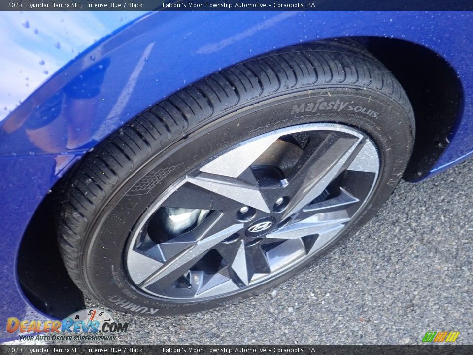 2023 Hyundai Elantra SEL Intense Blue / Black Photo #10