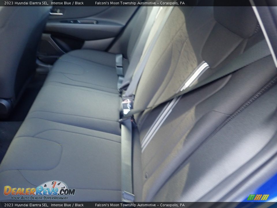 2023 Hyundai Elantra SEL Intense Blue / Black Photo #12