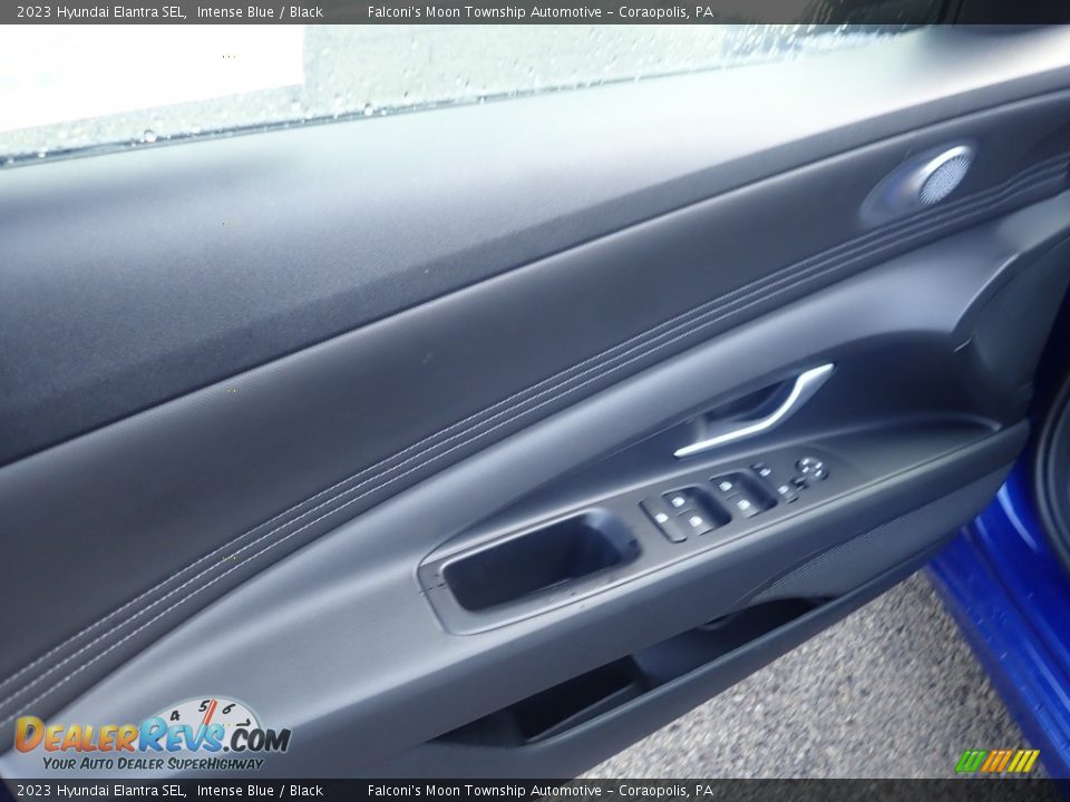 2023 Hyundai Elantra SEL Intense Blue / Black Photo #14