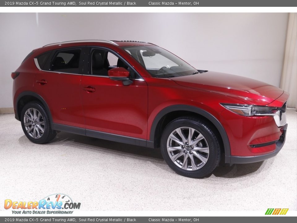 2019 Mazda CX-5 Grand Touring AWD Soul Red Crystal Metallic / Black Photo #1