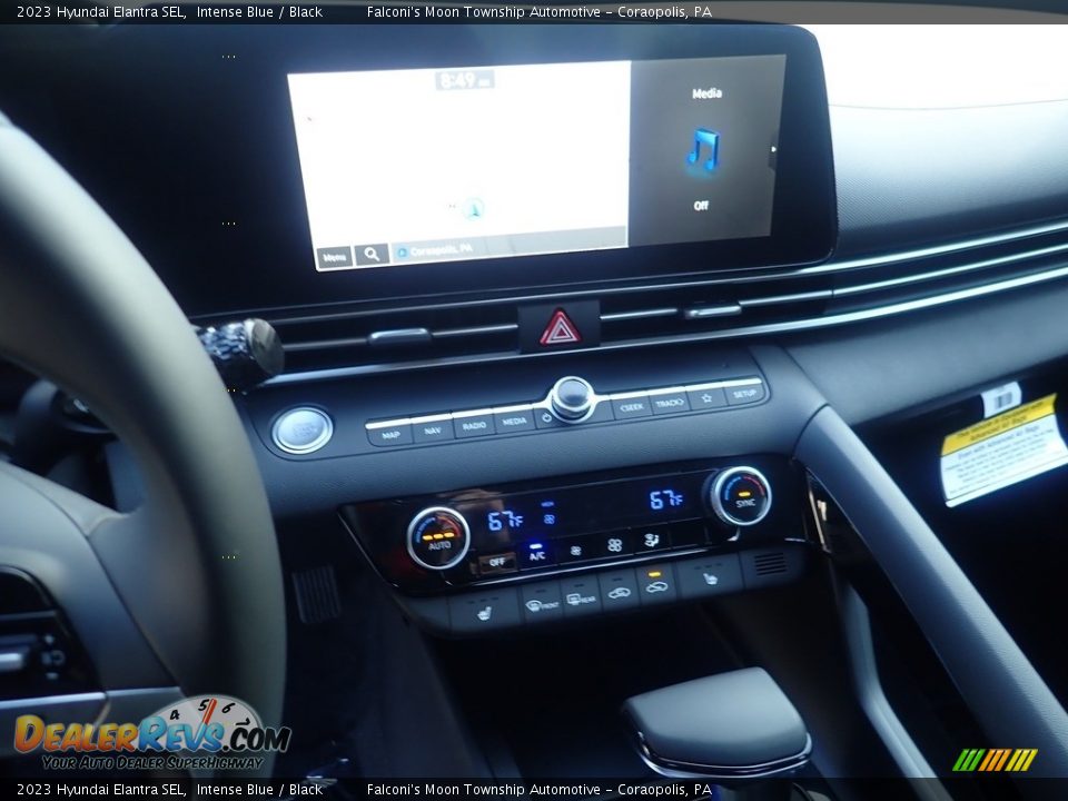 2023 Hyundai Elantra SEL Intense Blue / Black Photo #17