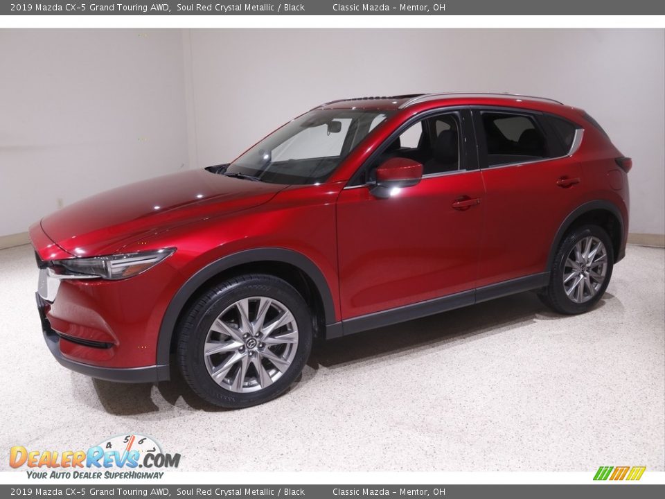 2019 Mazda CX-5 Grand Touring AWD Soul Red Crystal Metallic / Black Photo #3