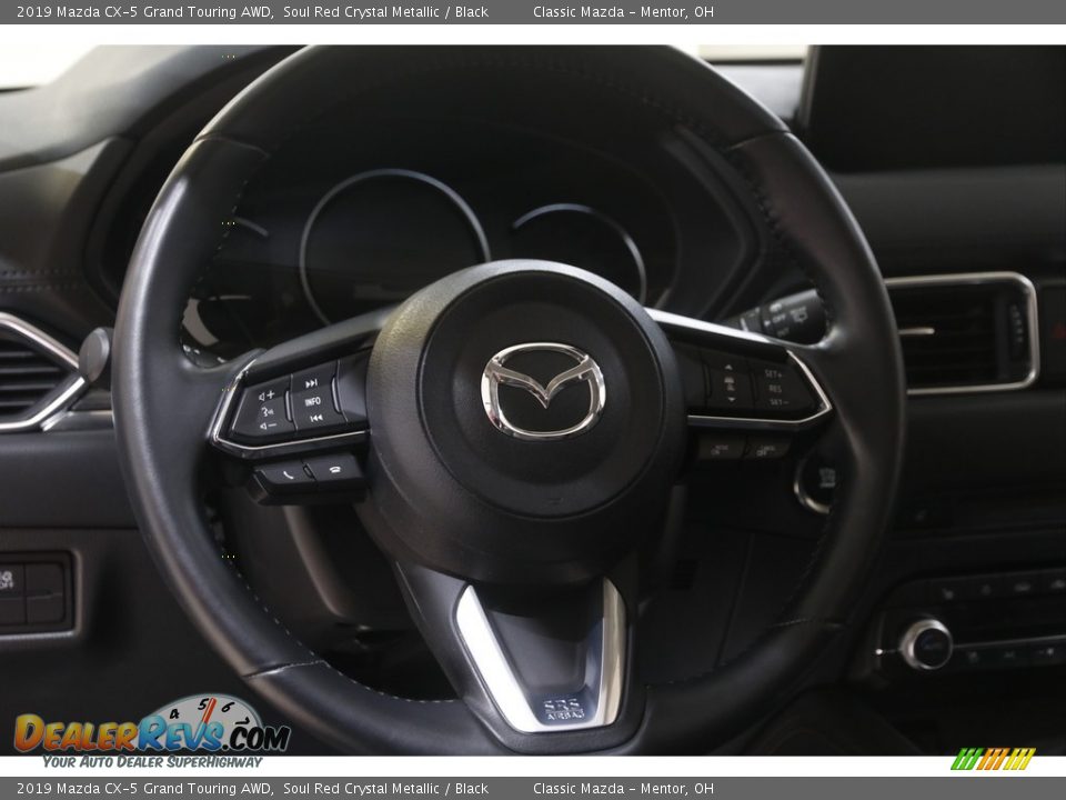 2019 Mazda CX-5 Grand Touring AWD Soul Red Crystal Metallic / Black Photo #7